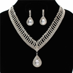 CZ Necklace Set