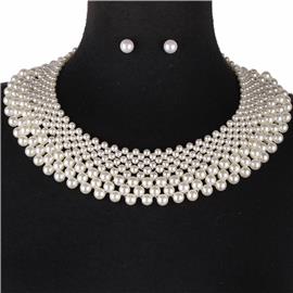 Pearl Necklace Set