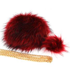 Round Fur Hand Bag