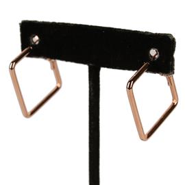 Metal Square Hoop Earring