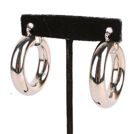 Metal Hoop Earring