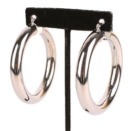 Metal Hoop Earring