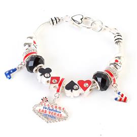 Charms Las Vegas Bracelet