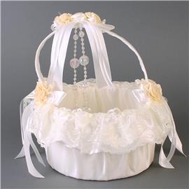 Flower Drop Wedding Basket