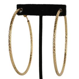 "0.80" Metal Clip-On Hoop Earring"