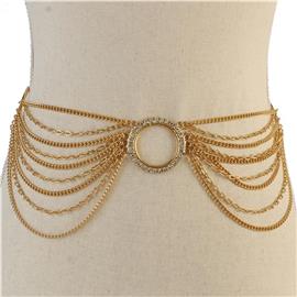 Fashion Round Chain Belt