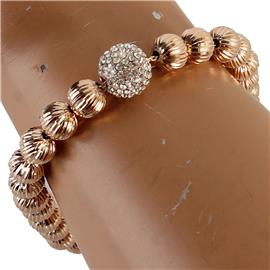 Beas Stones Ball Stretch Bracelet