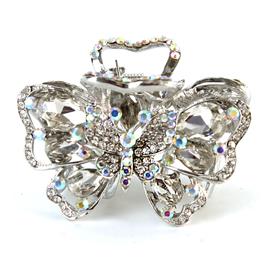 Rhinestones Butterfly Hair Clip