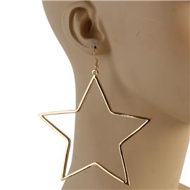 Metal Star Earring