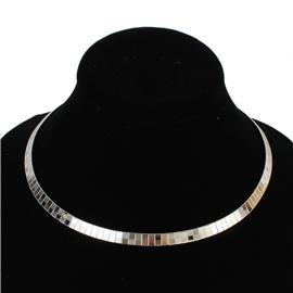 "16" Square Omega Necklece"