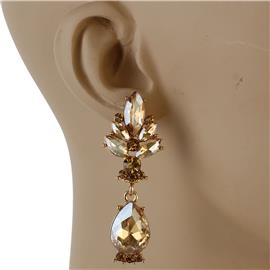 Crystal Teardrop Earring