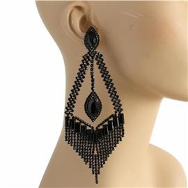 Crystal Evening Chandelier Earring