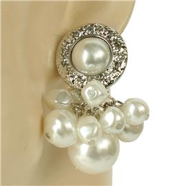 Pearl Drop Clip-On Earring