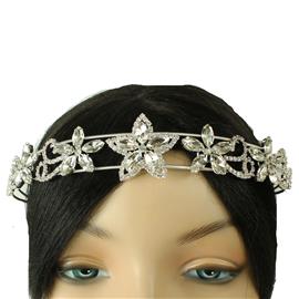 Crystal Flower Hedband