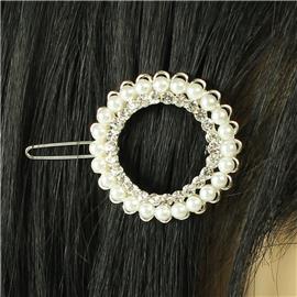 Pearl Round Hair Pin