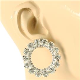 Crystal Round Earring