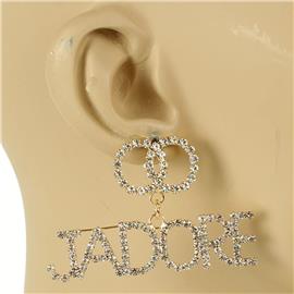 Rhinestones Jadore Earring