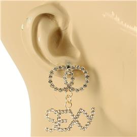 Rhinestones Sexy Earring