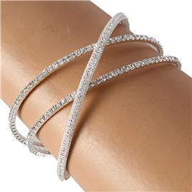 Rhinestones Layereds Bangle