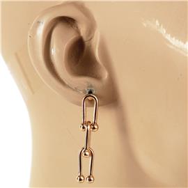 Metal Link Earring