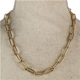 Koreana Oval Chain Necklace