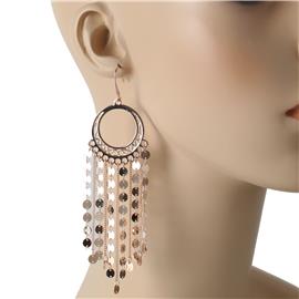 Metal Fringeds Earring