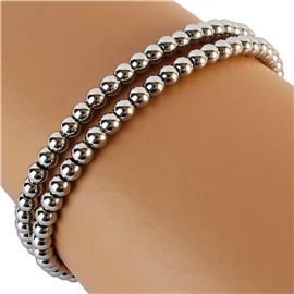 Stainless Steel Two Layereds Bracelet