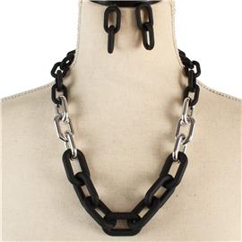 Fashion Chain Necklace Set