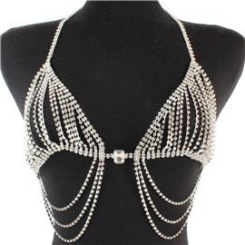 Rhinestone Bra