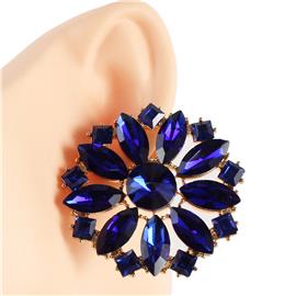 Crystal Clip on Earring