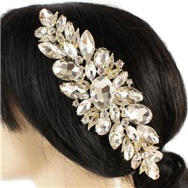 Crystal Stone Hair Comb