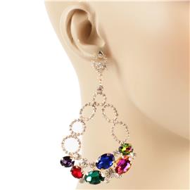 Crystal Rhinestone Chandelier Earring