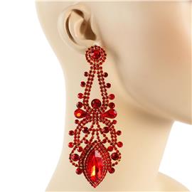 Crystal Rhinestone Chandelier Earring