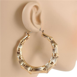 60MM Bamboo Earring