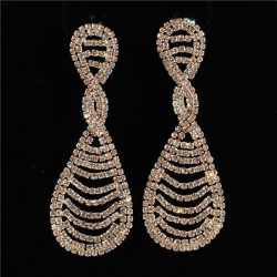 Rhinestones Chandelier Earring