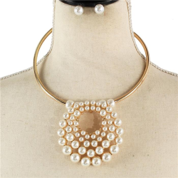 Fashion Pearl Choker Set