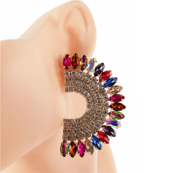 Crystal Stud Earring