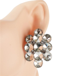 Clip On Crystal Earring