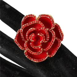 Fashion Rose Stretch Ring