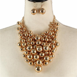 Fashion Chunky Necklace Set