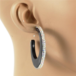 Fashion Rhinestons Acylic Earring