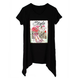 PLUS STYLA Print T Shirt