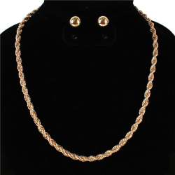 Rope Chain Necklace Set